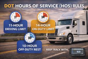 dot hours of service recap form