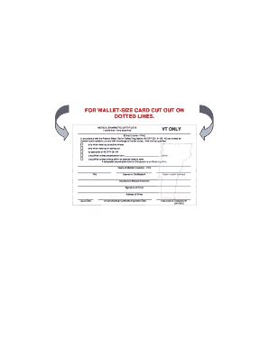 Dot Physical Form Wallet Card