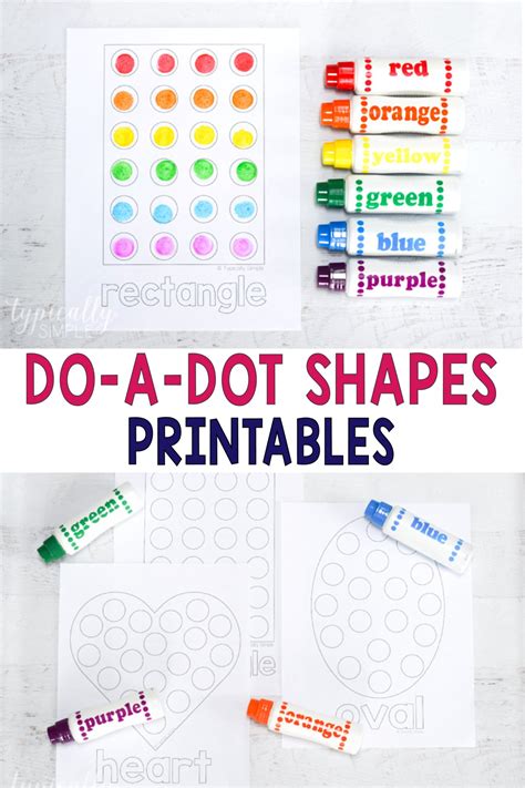 Dot Shapes Printables Typically Simple Do A Dot Shapes Printables - Do A Dot Shapes Printables