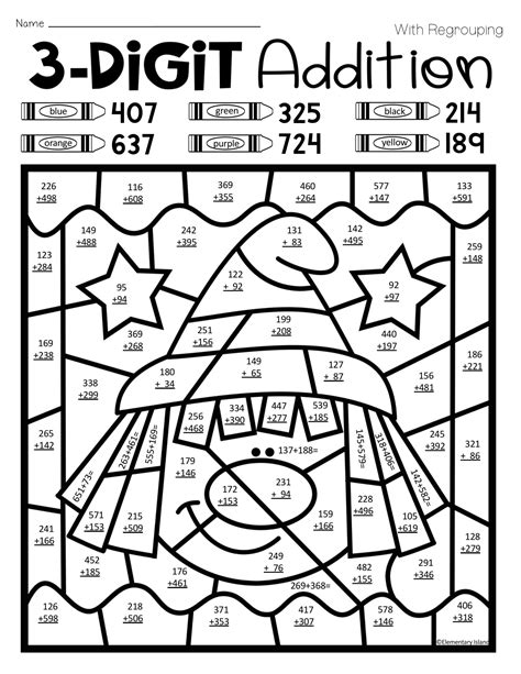 Double Digit Multiplication Color By Number   3 Printable Multiplication Color By Number Worksheets Pdf - Double Digit Multiplication Color By Number