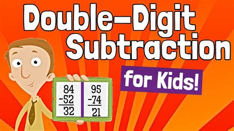 Double Digit Subtraction For Kids Youtube Double Subtraction - Double Subtraction