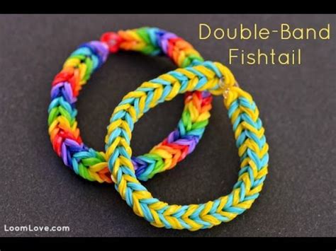double fish tail loom band