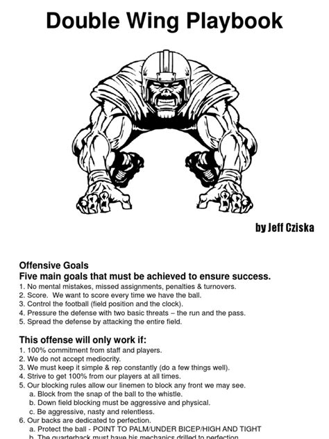 Double Wing Playbook Pdf