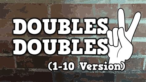 Doubles Doubles New 1 10 Version Youtube Harry Kindergarten Addition - Harry Kindergarten Addition
