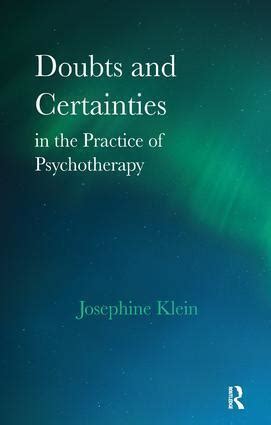 Download Doubts And Certainties In The Practice Of Psychotherapy 