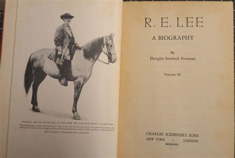 douglas southall freeman biography robert e lee