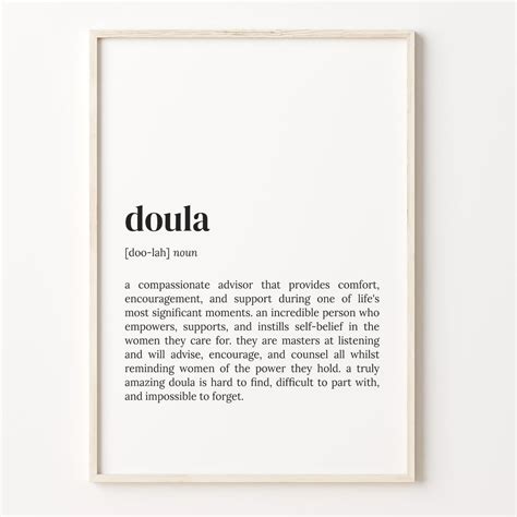 doula biography definition
