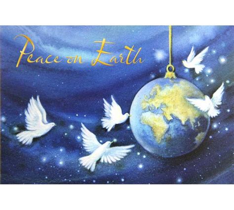 Dove Of Peace Christmas Boxed Cards