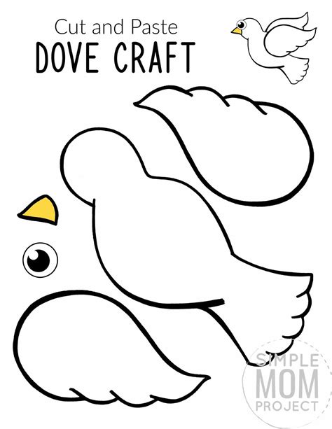 dove template to cut out