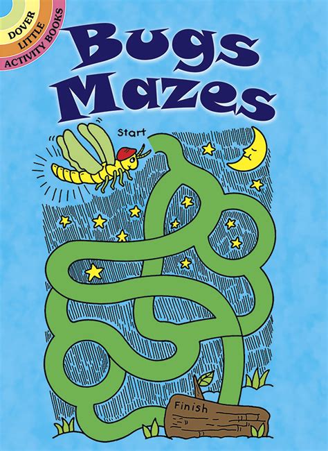 Dover Publications Bugs Mazes Dover Little Activity Books