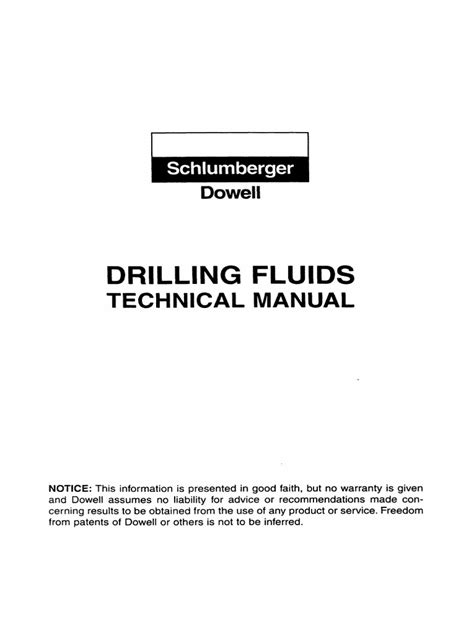 Dowell Fluids Handbook