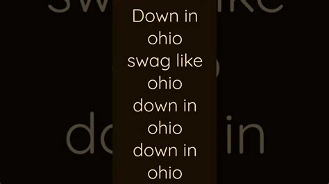 down in ohio