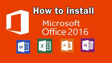 down load MS Office 2016 software 