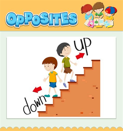 Down Opposite Word