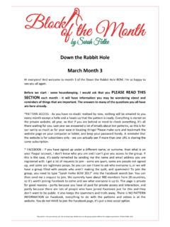 Download Down The Rabbit Hole March Month 3 