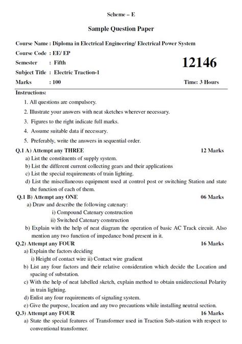 Read Online Downlaod Free Msbte Sample Paper With Solution Of Me First Sem G Scme Basic Maths Summer 2014Com 