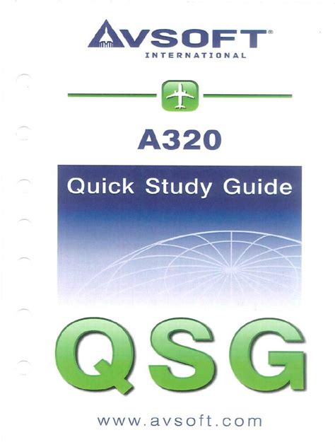 Download Avsoft A320 Quick Study Guide