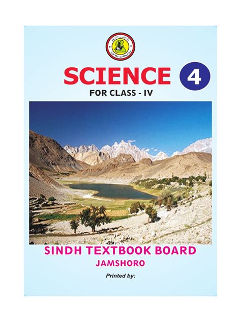 Download Class 4 Science Books Pdf 2024 Science Textbooks Grade 4 - Science Textbooks Grade 4