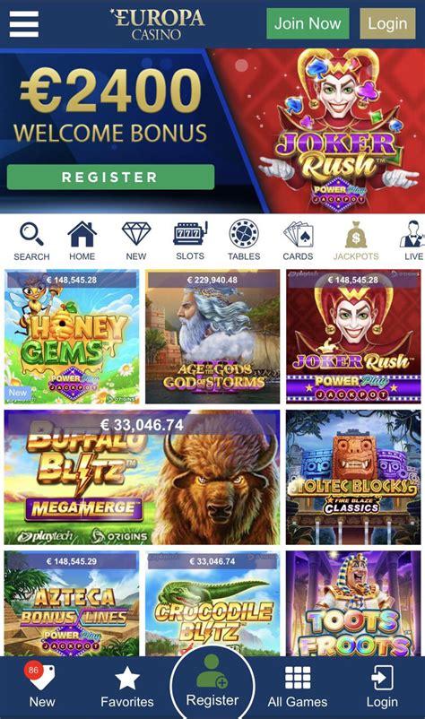 download europa casino app
