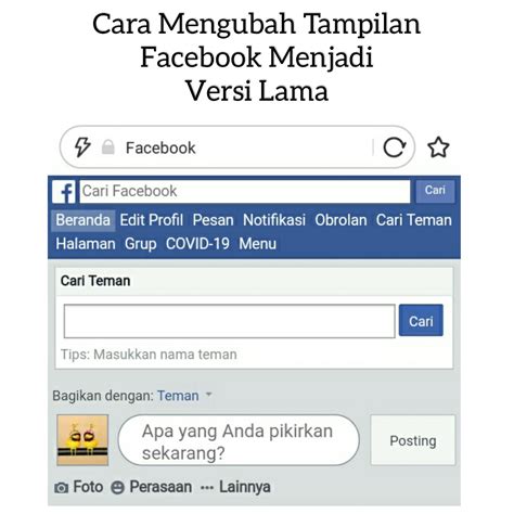 download facebook versi lama pc