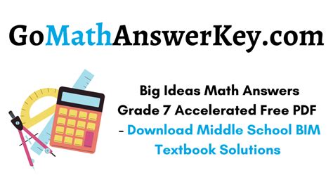Download Free Go Math Grade 7 Answer Key Go Math 7th Grade Textbook - Go Math 7th Grade Textbook