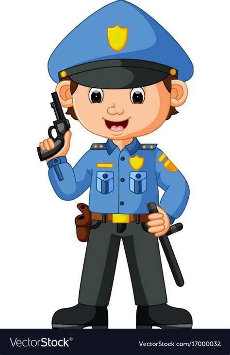 Download High Quality Police Officer Clipart Community Helper Community Helpers Police Officer - Community Helpers Police Officer