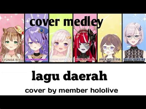 Download Lirik Lagu Lrc   Hololive Indonesia Indonesian Folk Music Medley Lrc Lyrics - Download Lirik Lagu Lrc