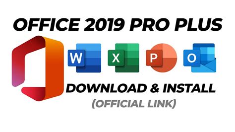 download microsoft Office 2019 officials
