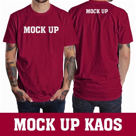 Download Mock Up Kaos Depan Belakang Psd Radea Kaos Depan Belakang - Kaos Depan Belakang