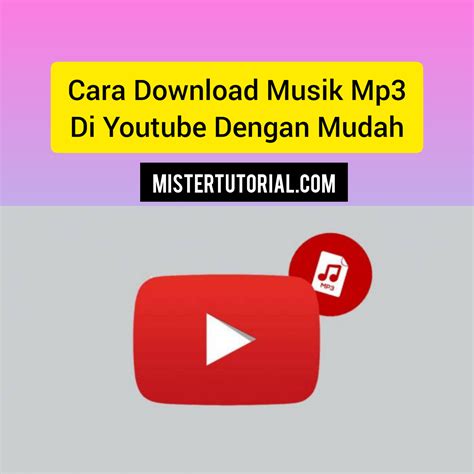 download mp3 mudah dari youtube