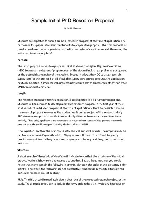 Download Sample Phd Research Proposal Uc