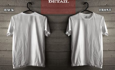 Download Template Kaos Depan Belakang Psd Desain Baju Depan Belakang - Desain Baju Depan Belakang