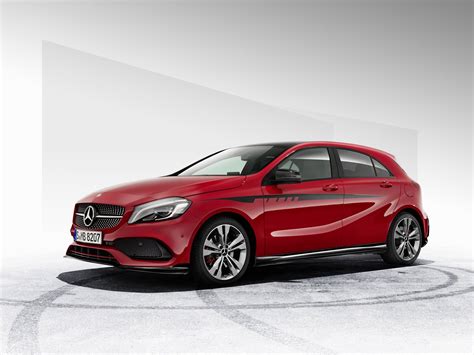 Download Wallpapers A250 Amg Red Mercedes Benz Body 2016 Mercedes Benz A250 Amg Body Kit Wallpapers - 2016 Mercedes Benz A250 Amg Body Kit Wallpapers