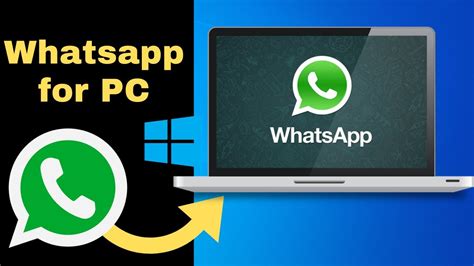 download whatsapp pc