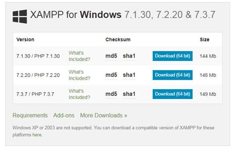 download xampp | Ti XAMPP 7427 ng dng thit lp
