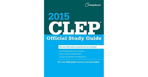 Read Download Free Pdf Clep Studyguide 2015 