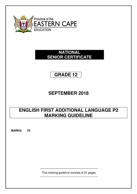Download Download Grade 12 Memorandum English Fal Paper 2 September 2013 In Limpopo 