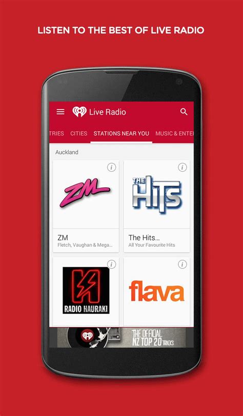 Download iHeartRadio for Android and iOS  Apps Reviews  Downloads