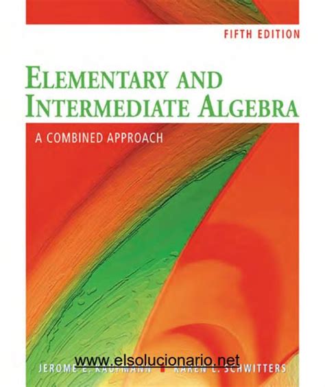 Download Download Intermediate Algebra Kaufmann 