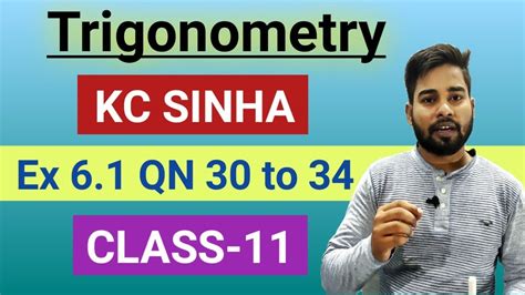 Read Online Download Solution Of Kc Sinha Class 11 Trigonometry 
