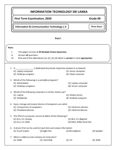Download Download Technology Grade 8 9 Question Paper From 2008 2013 
