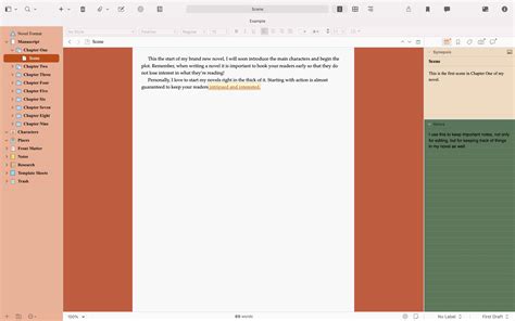 Downloadable Scrivener Theme