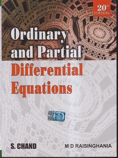 Read Downloads Ordinary And Partial Differential Equations By M D Raisinghania S Chand Pdf 