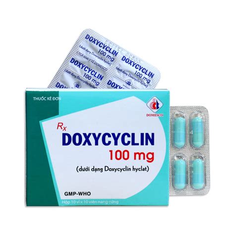doxycyclin 100mg | Doxycyclin 100 mg Thuc bit dc cng