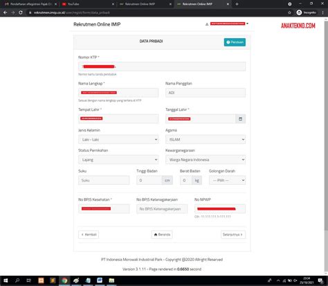 Dp Online Imip