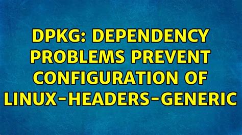 dpkg dependency problems prevent configuration of nginx