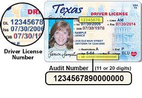 dps audit number texas