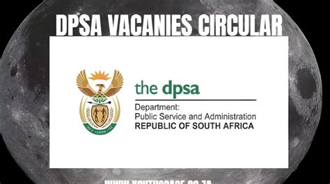 Dpsa Vacancies