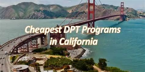 dpt programs in california