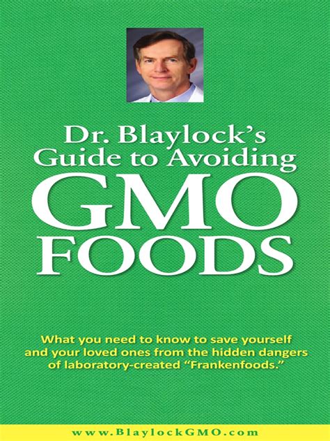 Dr Blaylock Guide To Avoid Gmo Foods Wordpress